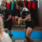 David Vogel training for competition
